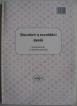 T-stavební deník A4 NCR/401 montážní 3x20
