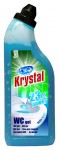 KRYSTAL WC gel modrý 750 ml do košíčků 411