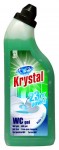 KRYSTAL WC gel zelený 750 ml do košíčků 411