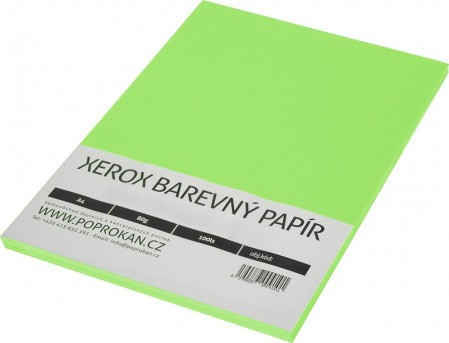 Xerox A4 80g 100ls zelený neon