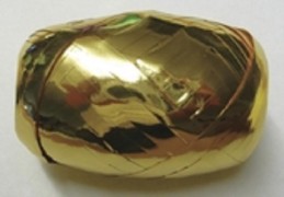 Stuha špulka 5mm/20m metal-zlatá
