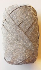 Stuha špulka 5mm/20m Lux stříbrná,zlatá