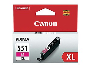 Ink-jet CANON 551 XL originál růžová 11ml (CLI551MXL)