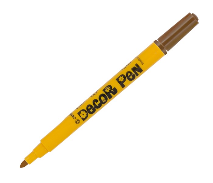 Popisovač 2738 DECORPEN hnědá