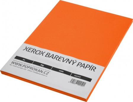Xerox A4 80g 100ls oranžová intensivní světlá/Orange