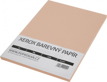 Xerox A4 80g 100ls merufňková pastelová světlá/Salmon