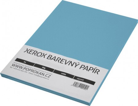 Xerox A4 80g 100ls modrá pastelová tmavá/Blue med.