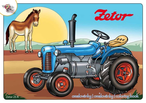 Omalovánky Mičánek - Zetor