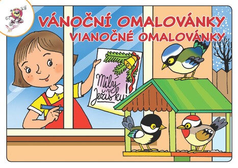Omalovánky Mičánek - Vánoční omalovánky