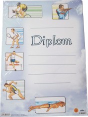 Diplom A4 MFP dětský, sportovní