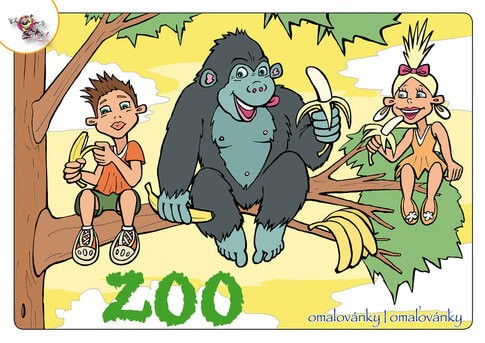 Omalovánky Mičánek - ZOO