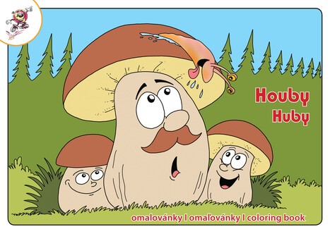 Omalovánky Mičánek - Houby
