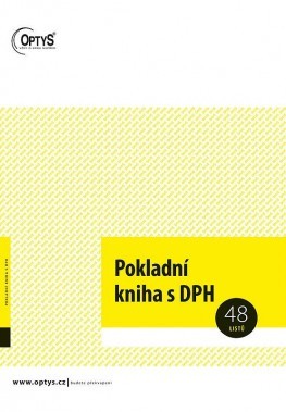 T-kniha pokladní s DPH A4/48ls OPTYS