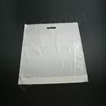 Taška bílá 55x60+5 cm velká  LDPE