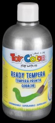 Tempera 500ml ToyColor 25 stříbrná