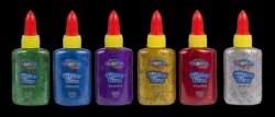 Lepidlo glitrové 37ml mix barev metalické COLORINO