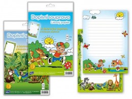 Dopisní papír - souprava dětský potisk