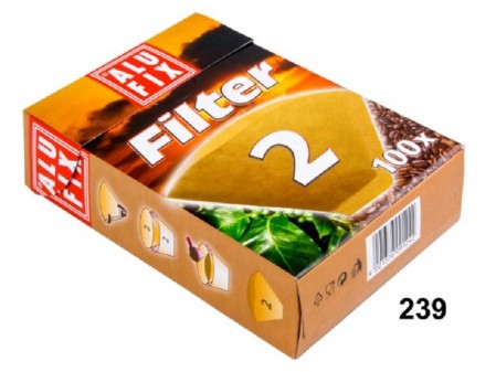 Filtr na kávu č.2/100 Al.