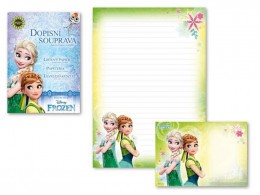 Dopisní papír - Disney Ledové království