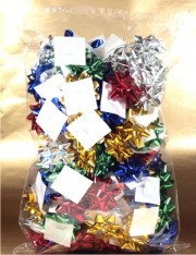Kokarda  5cm metal lesk mix
