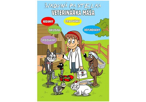 Pracovní sešit - Šikovná pastelka - Veterinářka Máša