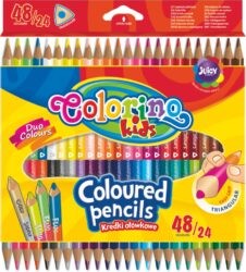 Pastelky Colorino trojhranné 24/48ks