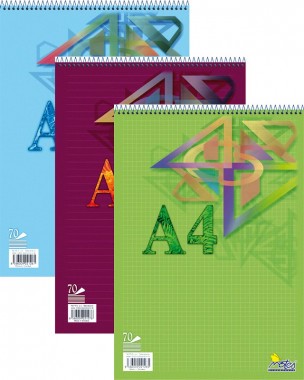 Blok spirálový A5 / 70 ls / čistý