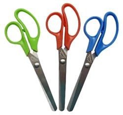 Nůžky dětské 14cm kulatá špička/blistr