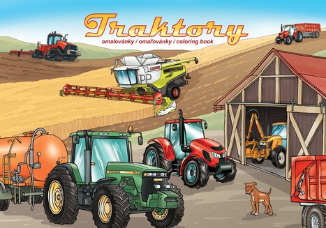 Omalovánky LUX Traktory