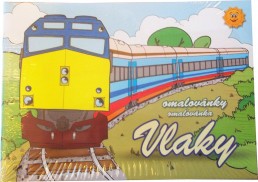 Omalovánky A5 Vlaky MFP
