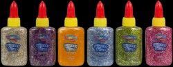Lepidlo glitrové 37ml mix barev konfety COLORINO