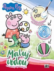 Omalovánky A4 vodové Prasátko Peppa