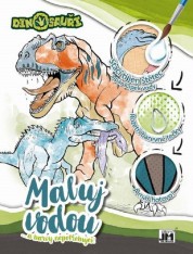Omalovánky A4 vodové Dinosouři
