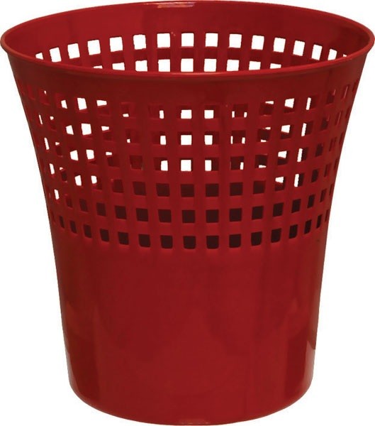 Koš odpad. plast. děrovaný 12 l "U" ALFA 37