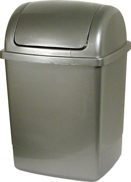 Koš KLIP odpad.hranatý s víkem 12 l 37
