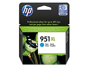Ink-jet HP 951 XL originál modrá 1500stran (CN046AE)