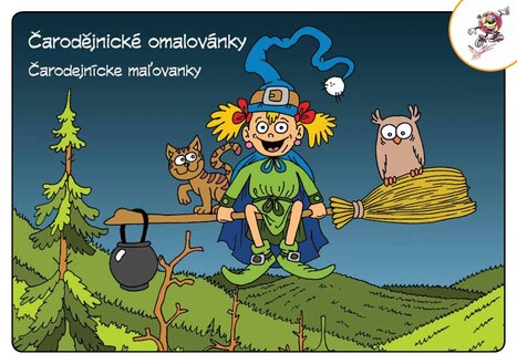 Omalovánky Mičánek - Čarodějnické