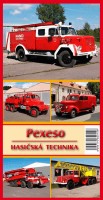 Pexeso vystřihovací - Hasičská technika