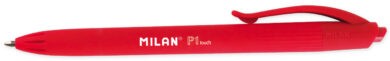 Pero kuličkové 1,0mm Milan P1 touch (červená)