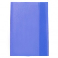 Obal sešit A5 silný PVC modrý
