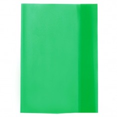 Obal sešit A5 silný PVC zelený