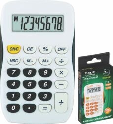 Kalkulačka KW TR-295-K 8 míst černá