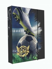 Desky škol.A4 box JUMBO Football