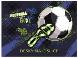 Desky na číslice Football