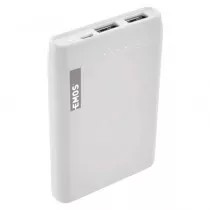 PC-Power bank ALPHA 5000mAh bílý