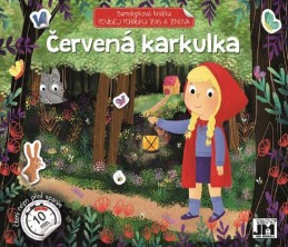 Knížka se samolepkami - Povídej pohádku Červená Karkulka