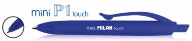 Pero kuličkové 1,0mm Milan P1 touch mini modré