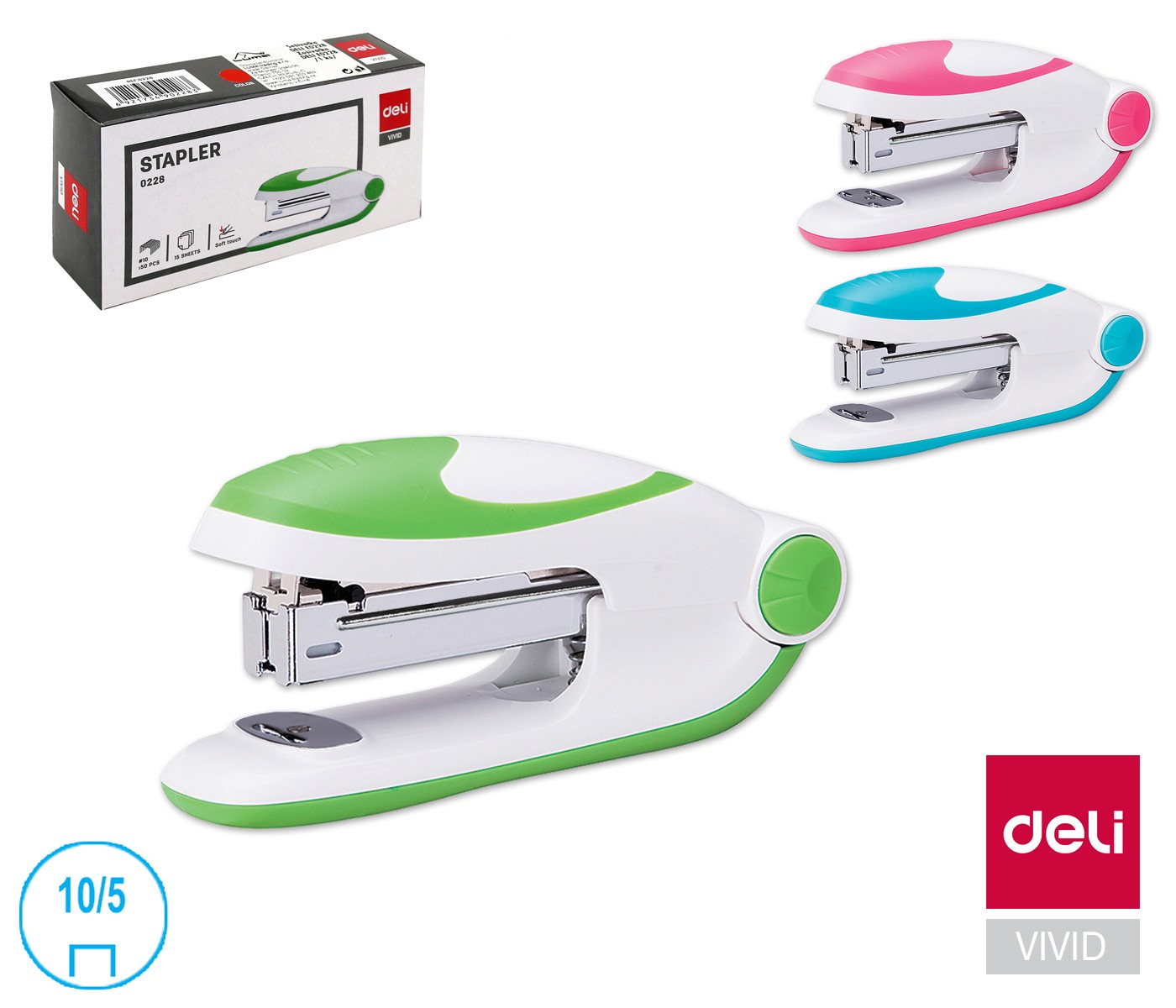 Sešívačka (15ls - No.10) DELI 0228