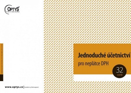 T-daňová evidence A4 pro neplátce DPH
