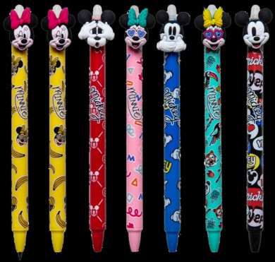 Pero kuličkové gumovací COLORINO Disney Mickey